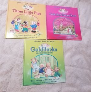 (3) Children’s Sleepy Time story hardcover books